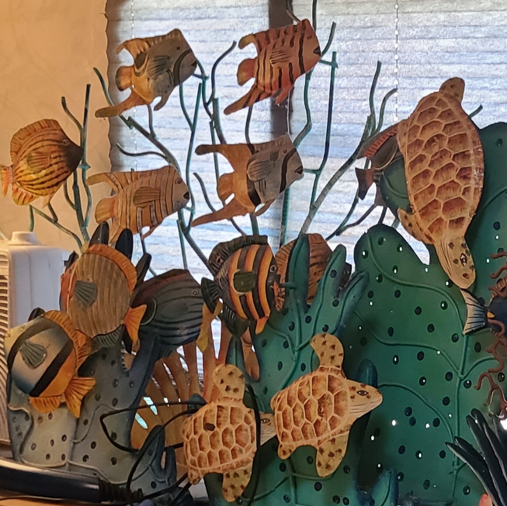 metal reef art